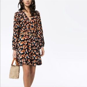 byTIMo v-neck Floral mini Dress